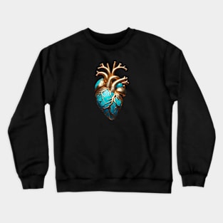Luxe Heart Crewneck Sweatshirt